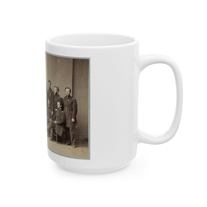 Brvt. Maj. General Wm. T. Ward And Staff (U.S. Civil War) White Coffee Mug