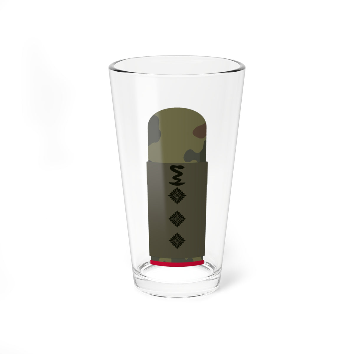HA OS5 43d Stabsapotheker i.G. PH R (Germany) (Military Rank) Pint Glass 16oz