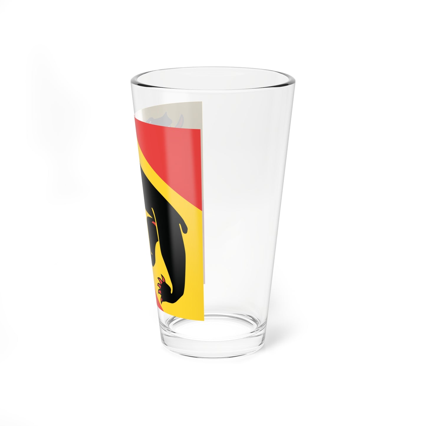 Flag of Canton of Bern (Switzerland) Pint Glass 16oz