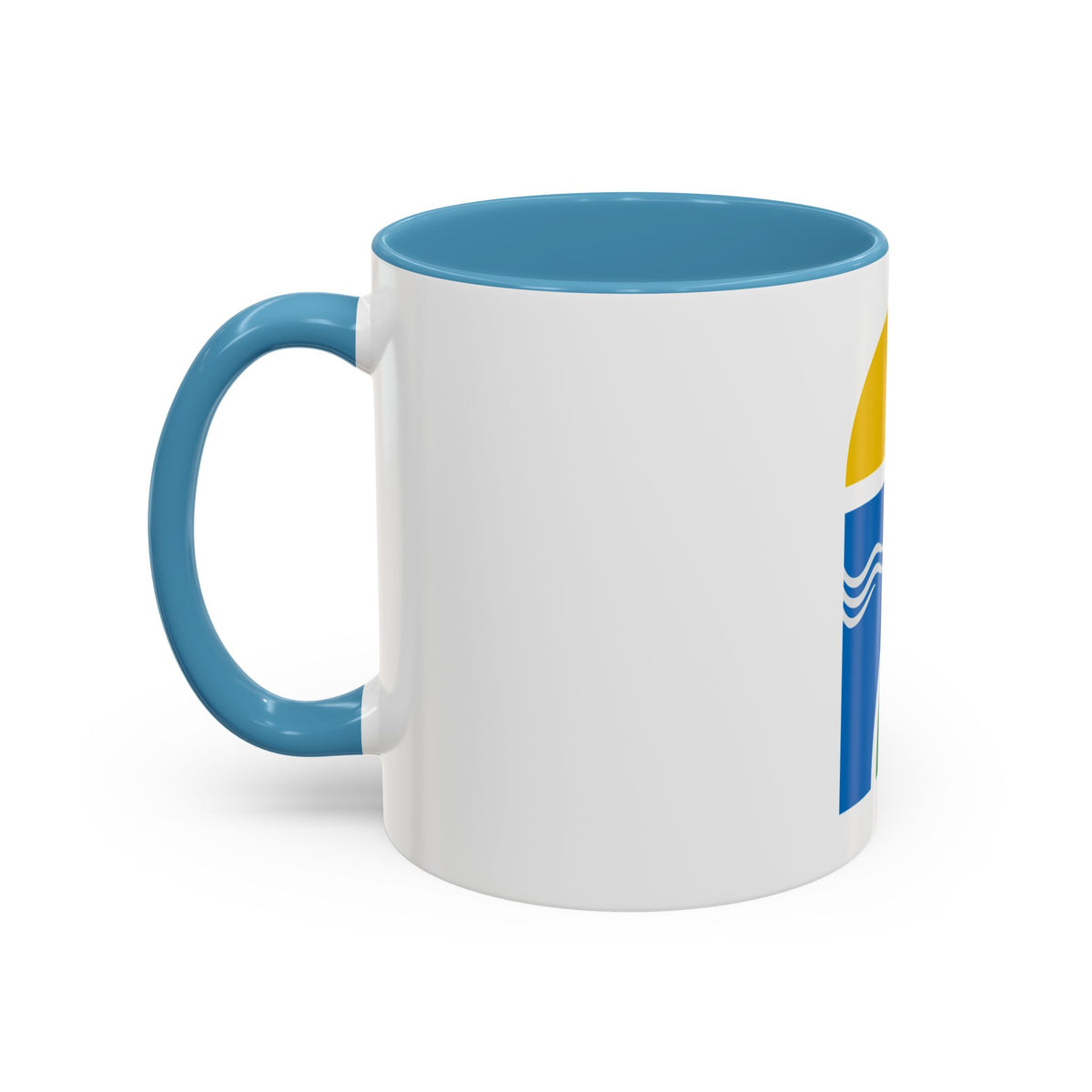 Coat of arms of Canelones Department - Accent Coffee Mug