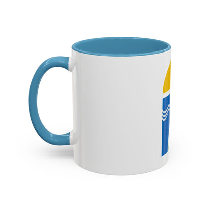Coat of arms of Canelones Department - Accent Coffee Mug