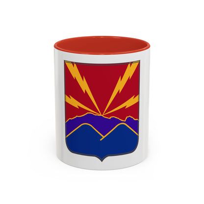593rd Field Artillery Battalion v2 (U.S. Army) Accent Coffee Mug