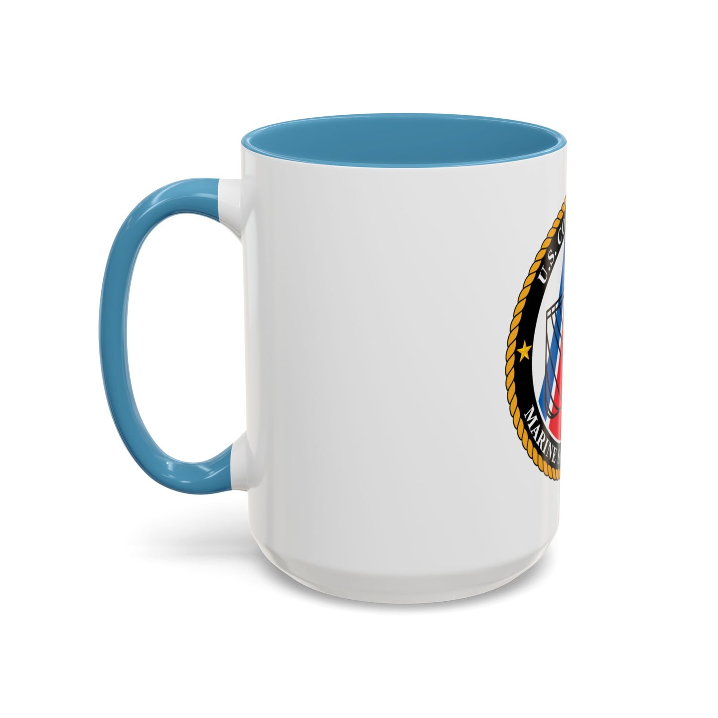 USCG MARINE SAFETY CENTER (U.S. Coast Guard) Accent Coffee Mug