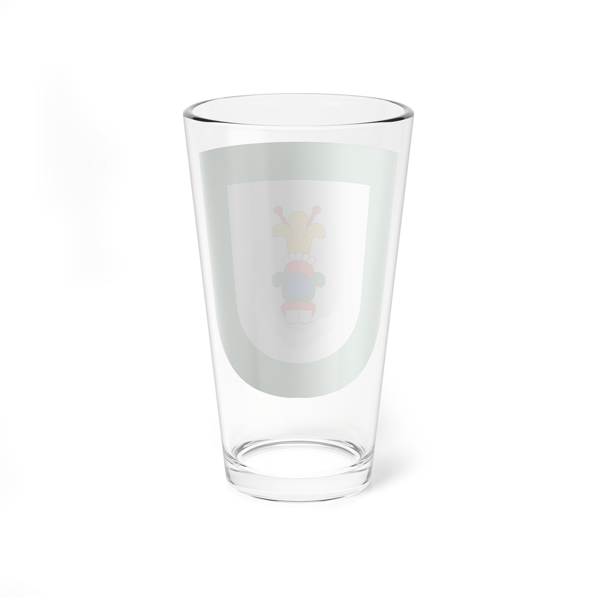 Escudo Xochitlán de Vicente Suárez (Mexico) (Coat of Arms) Pint Glass 16oz