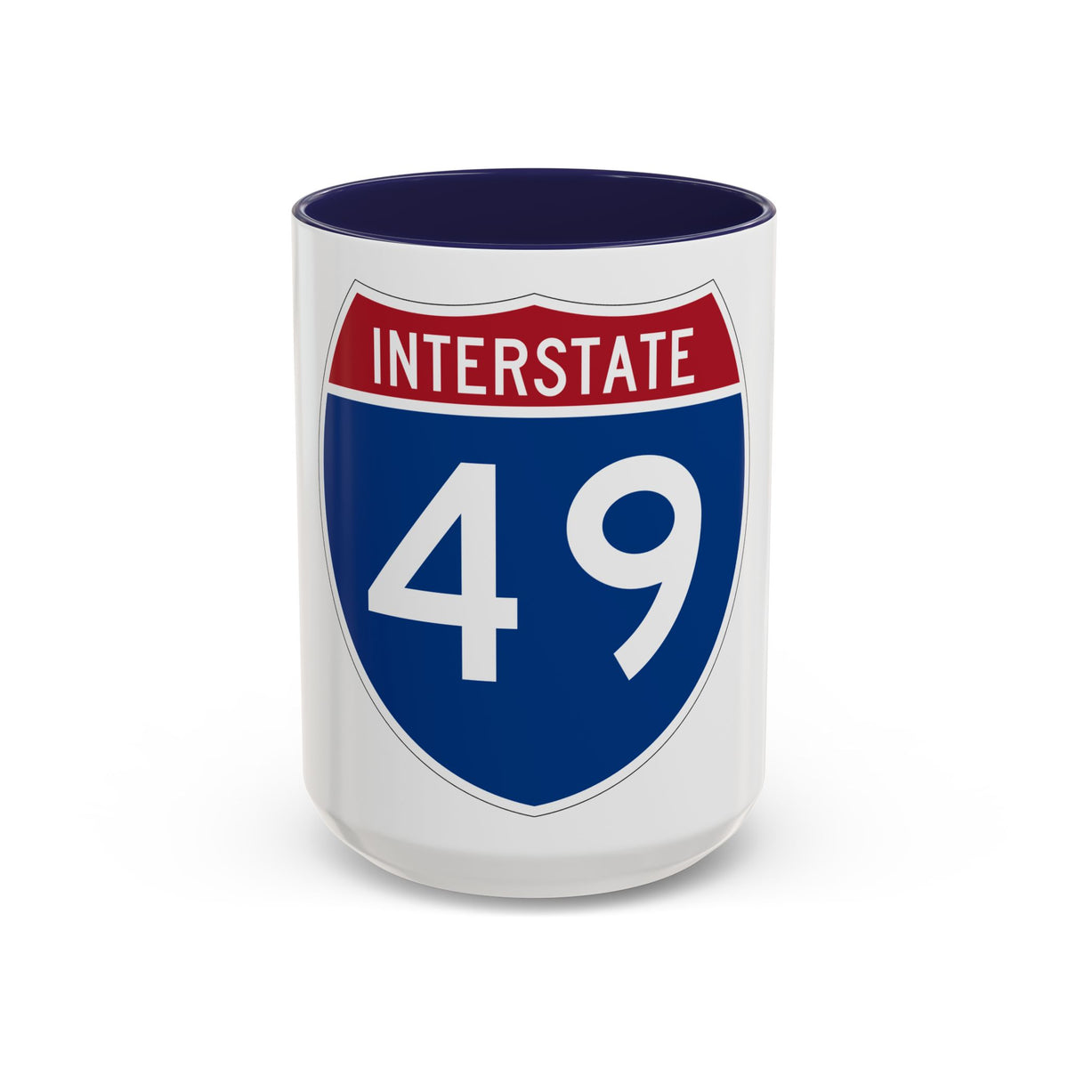 Interstate 49 (U.S. Highways) Accent Coffee Mug