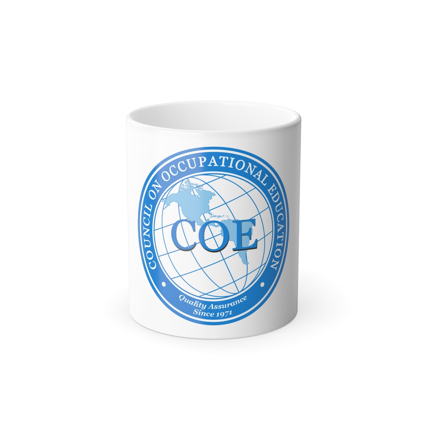 Council on Occupational Education (U.S. Navy) Color Changing Mug 11oz