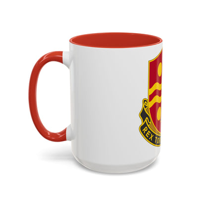 246 Field Artillery Battalion (U.S. Army) Accent Coffee Mug