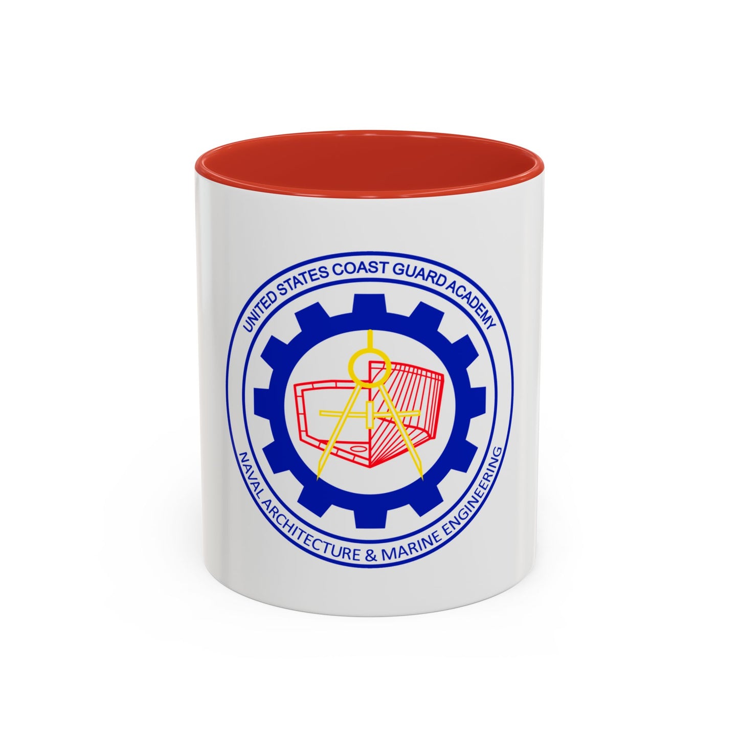 CG Naval Architecture & Marine Eng (U.S. Coast Guard) Accent Coffee Mug