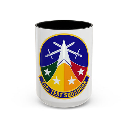 782d Test Squadron (U.S. Air Force) Accent Coffee Mug