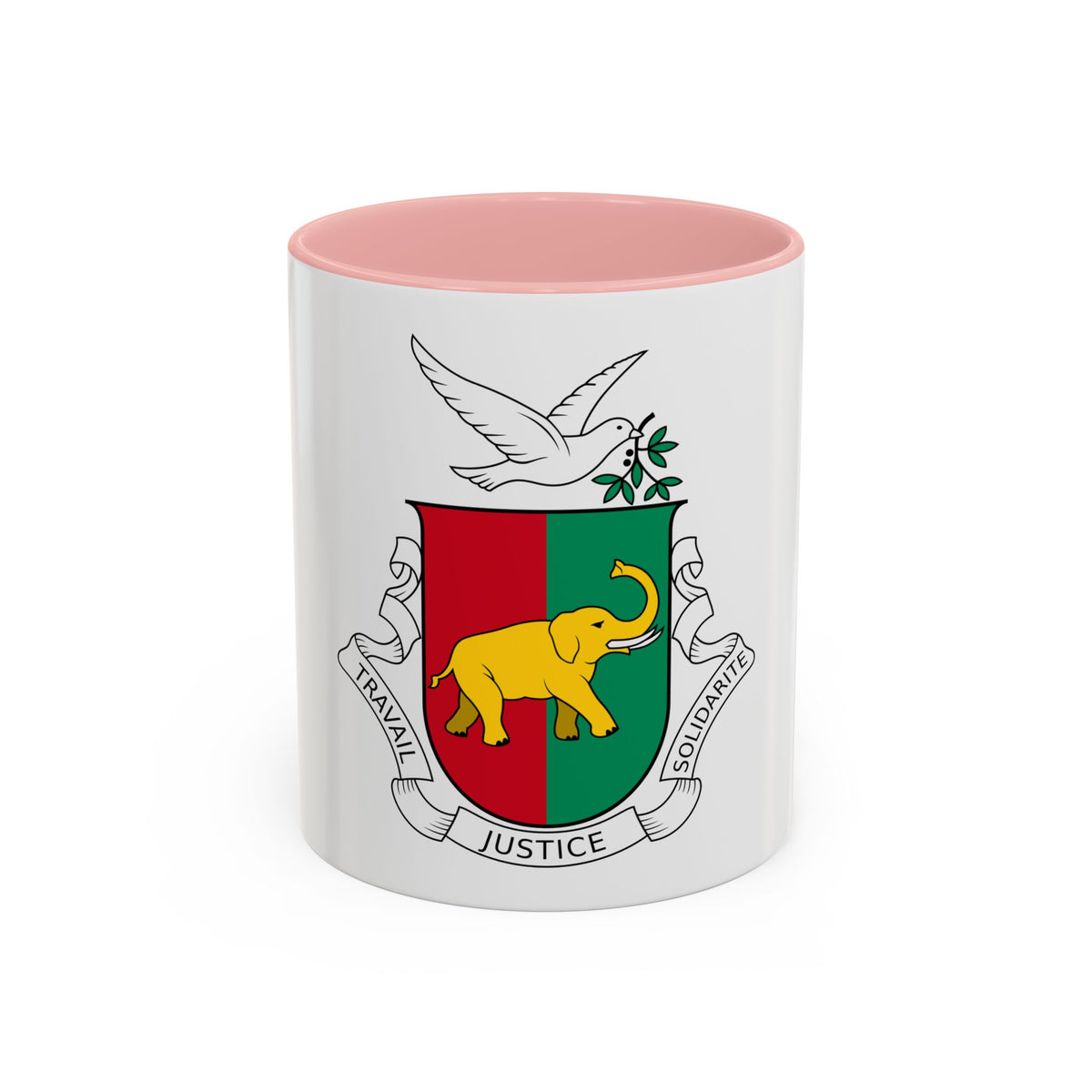 Coat of arms of Guinea 1958-1984 - Accent Coffee Mug