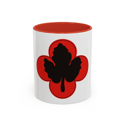 43rd Infantry Division CSIB (U.S. Army) Accent Coffee Mug