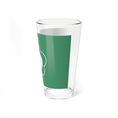 Flag of Komoro Nagano (Japan) Pint Glass 16oz