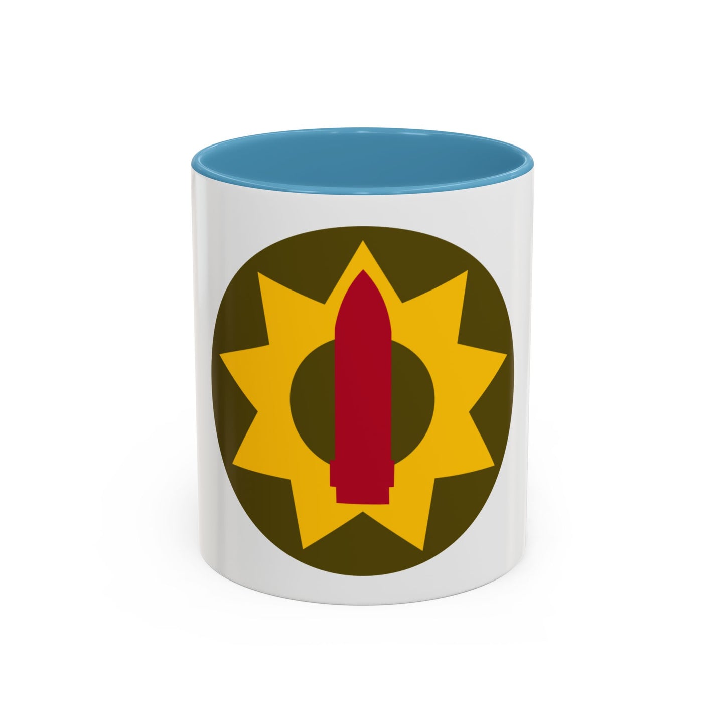 Pacific Coastal Frontier (U.S. Army) Accent Coffee Mug