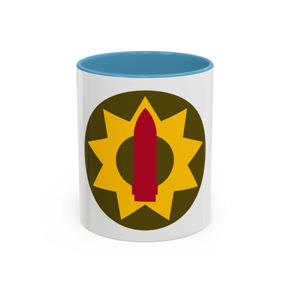 Pacific Coastal Frontier (U.S. Army) Accent Coffee Mug