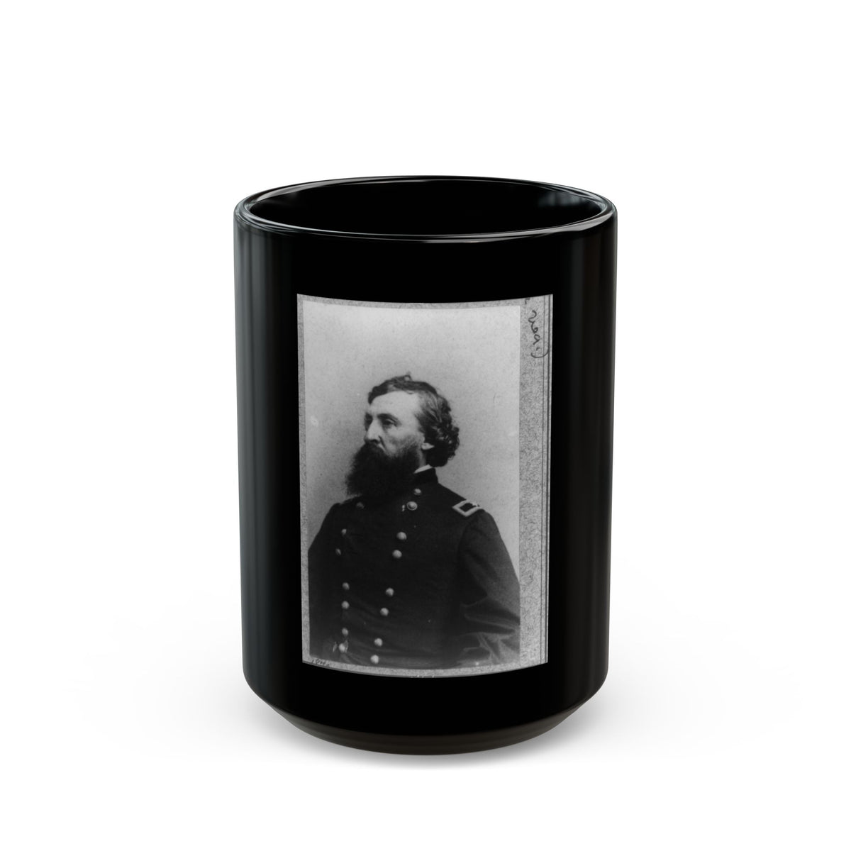 Thomas K. Smith, Half-Length Portrait, Facing Left (U.S. Civil War) Black Coffee Mug