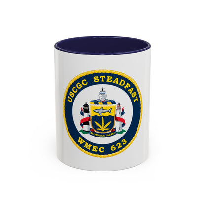 USCGC Steadfast WMEC 623 (U.S. Coast Guard) Accent Coffee Mug