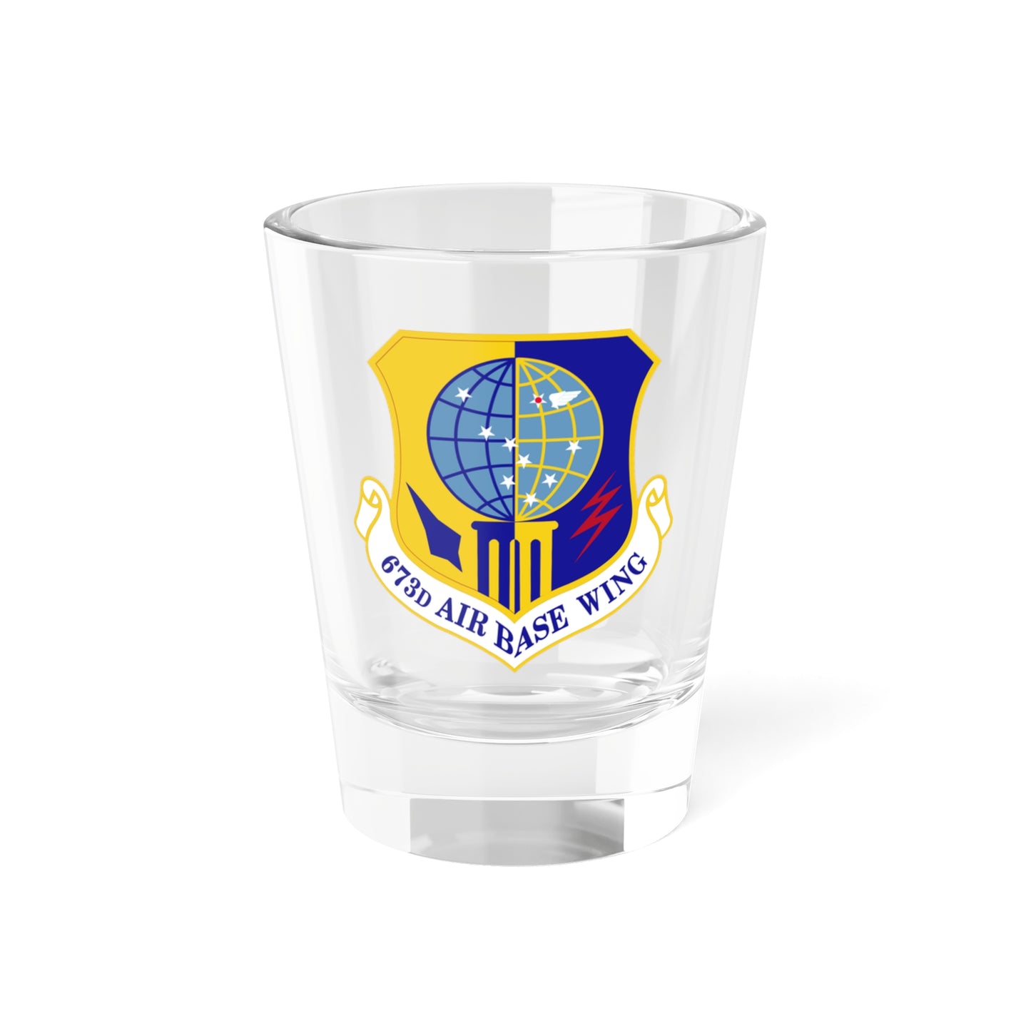 Verre à liqueur 673d Air Base Wing (US Air Force) 1,5 oz