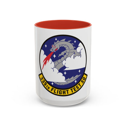 339th Flight Test Squadron (U.S. Air Force) Accent Coffee Mug