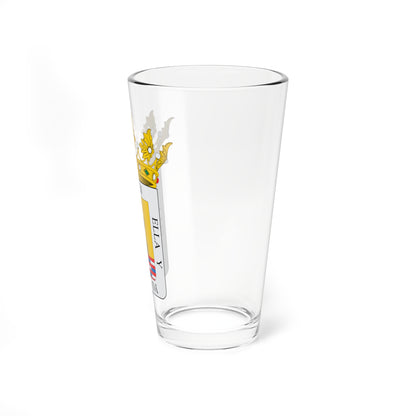 Escudo de Alcaudete (Spain) (Coat of Arms) Pint Glass 16oz