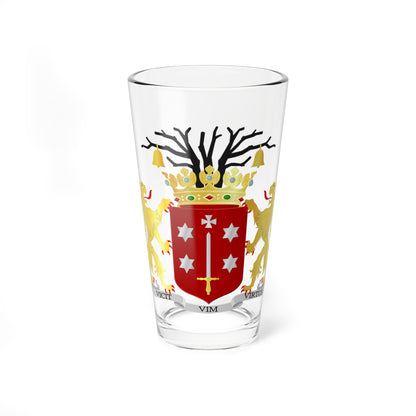 Wapen Haarlem (Netherlands) (Coat of Arms) Pint Glass 16oz