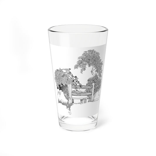 Illustration From Woman's Magazine, 1930 (2) - Pint Glass 16oz
