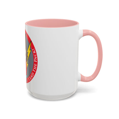 Red Wolfhound Patch (U.S. Air Force) Accent Coffee Mug