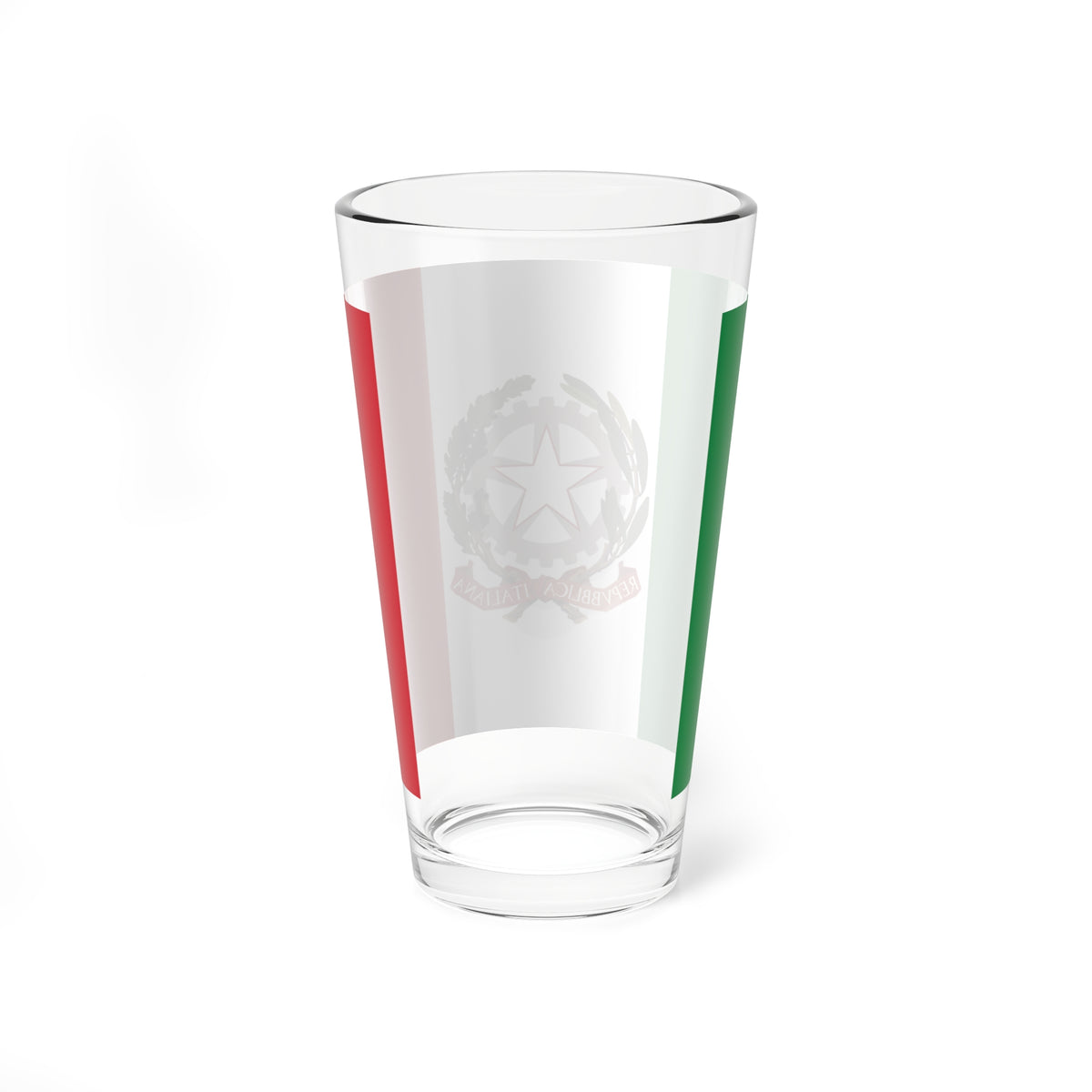 State Ensign of Italy (Italy) Pint Glass 16oz