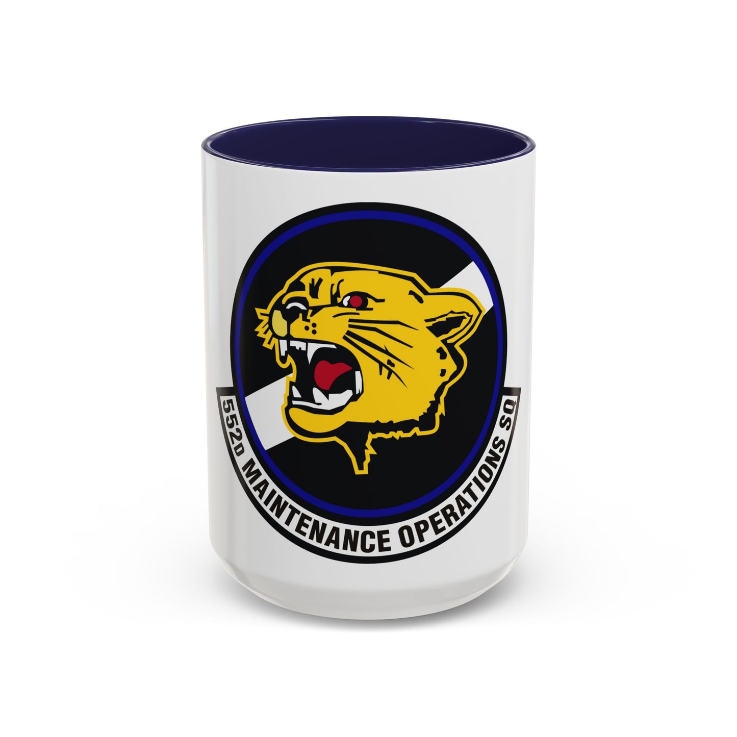 552nd Maintenance Operations Squadron (U.S. Air Force) Accent Coffee Mug