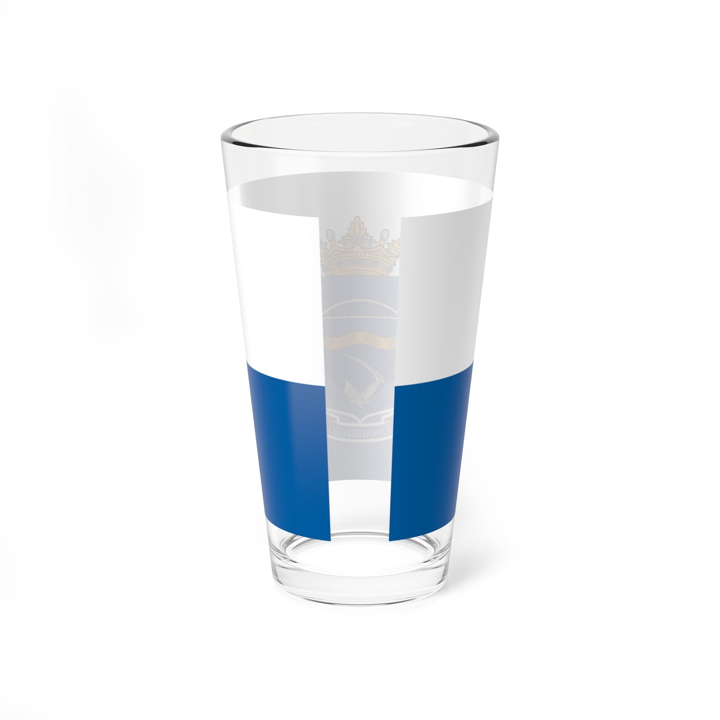 Flag of Rabahidveg (Hungary) Pint Glass 16oz