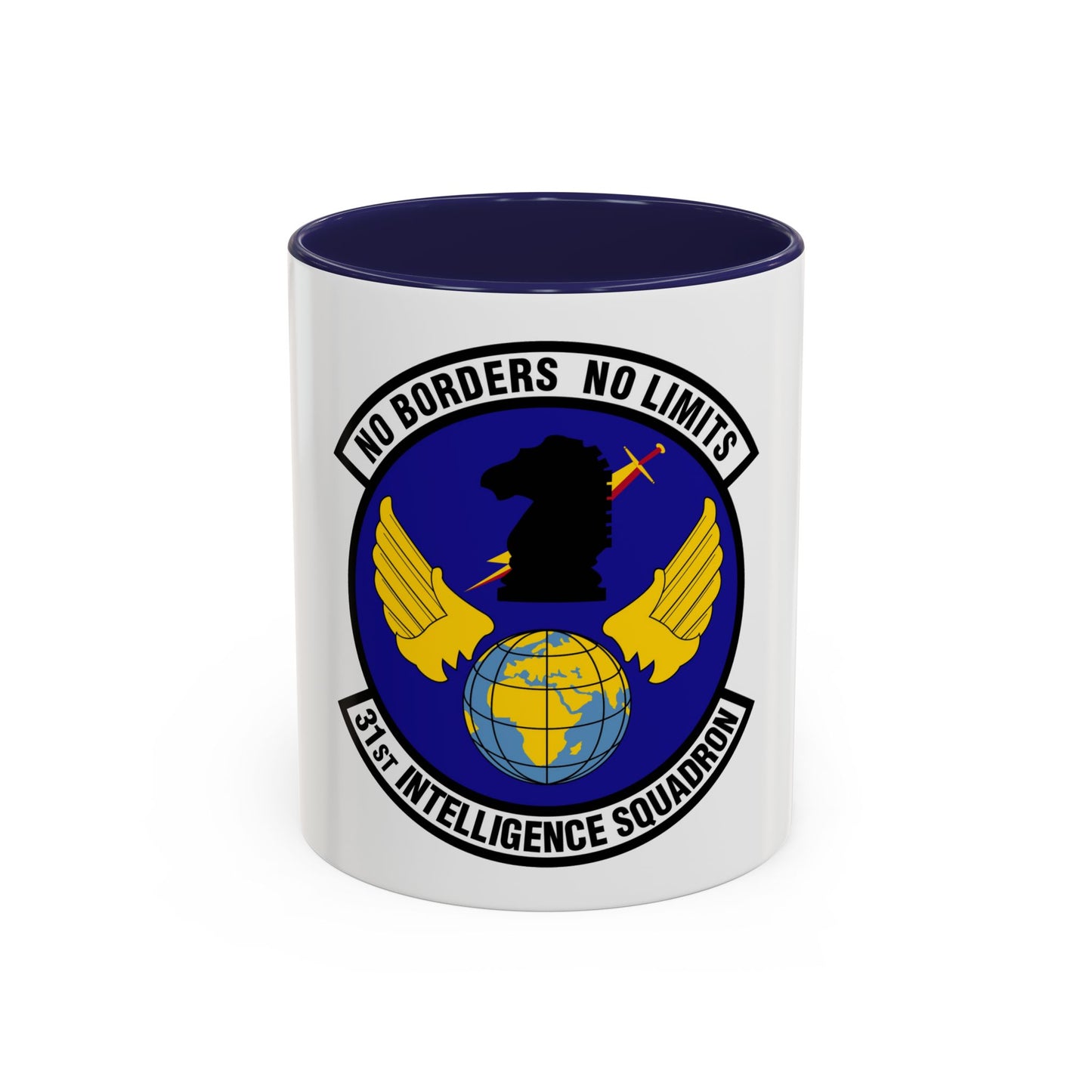 31 Intelligence Squadron ACC (U.S. Air Force) Accent Coffee Mug