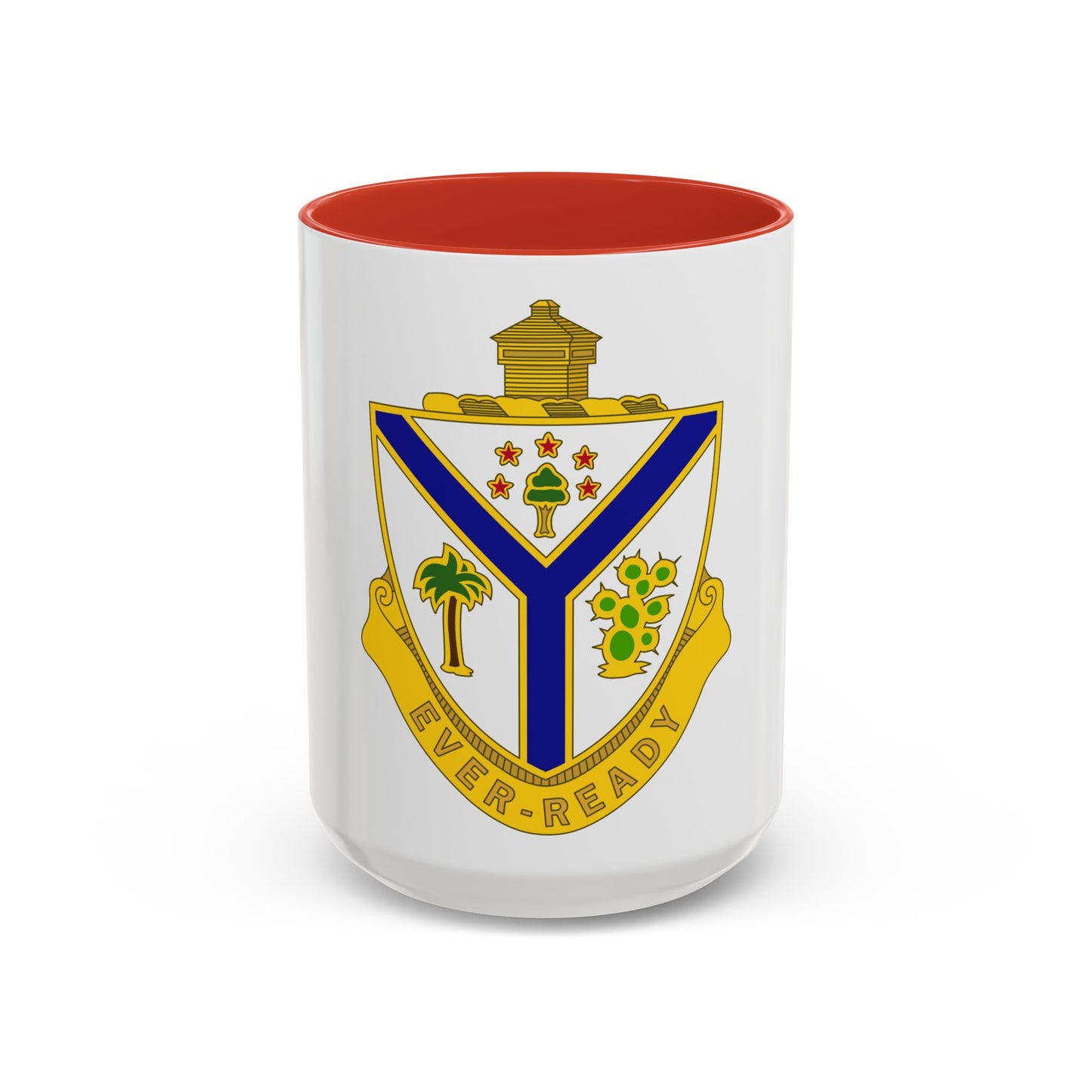132nd Infantry Regiment (U.S. Army) Accent Coffee Mug