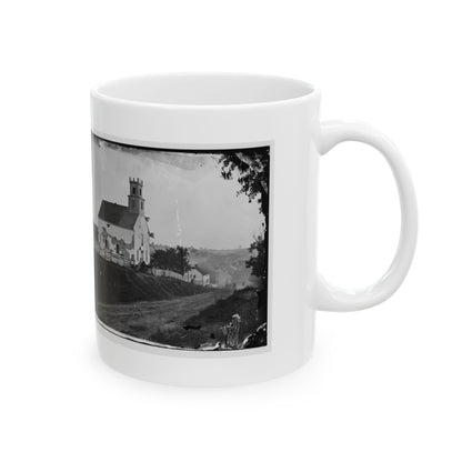 Sharpsburg, Md. Lutheran Church (U.S. Civil War) White Coffee Mug