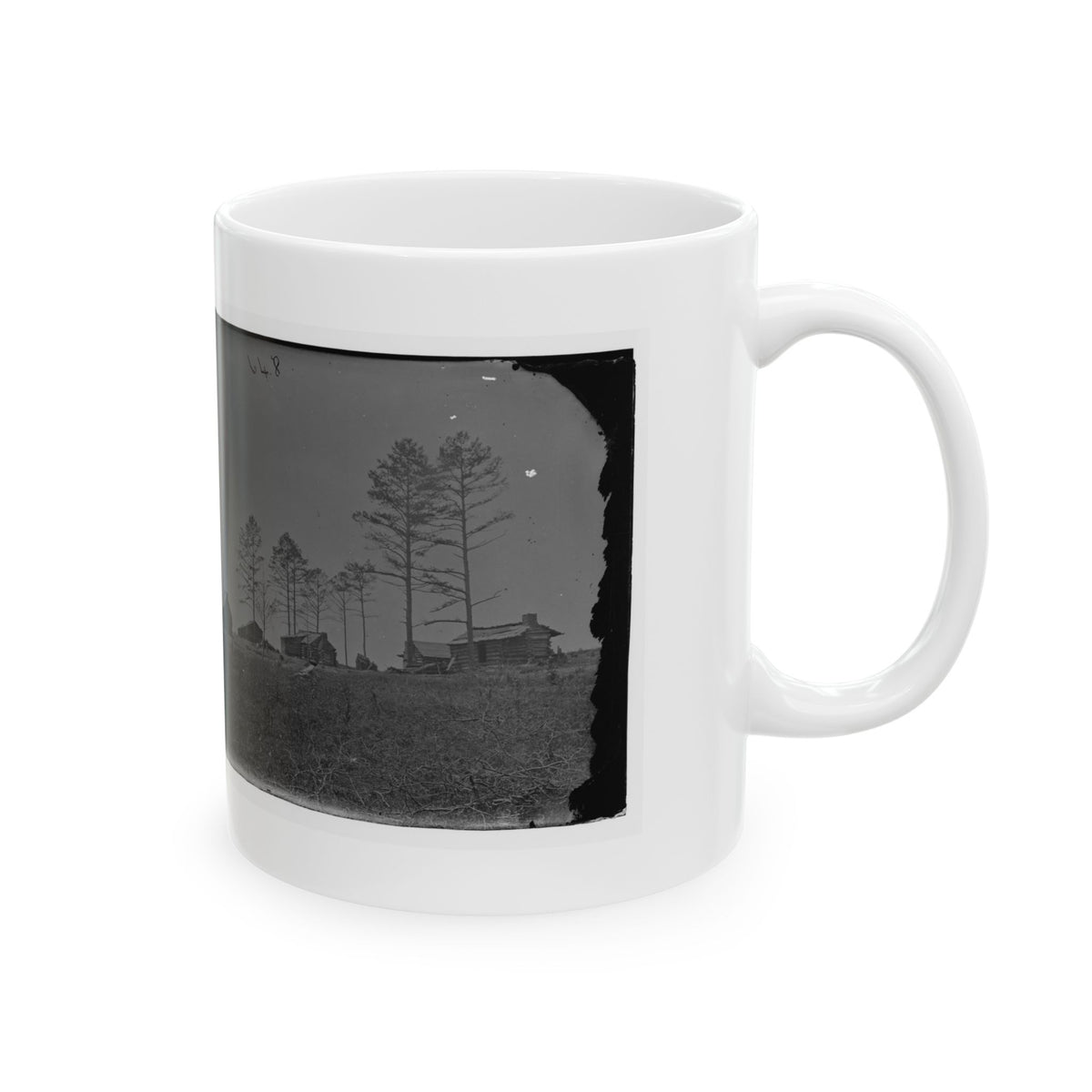 Manassas, Va. Confederate Winter Quarters (U.S. Civil War) White Coffee Mug