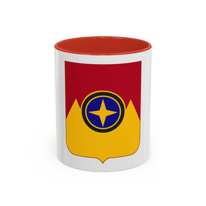607th Armored Field Artillery Battalion v2 (U.S. Army) Accent Coffee Mug