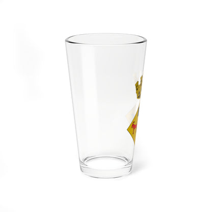 Escudo de Massanet de Cabrenys (Spain) (Coat of Arms) Pint Glass 16oz