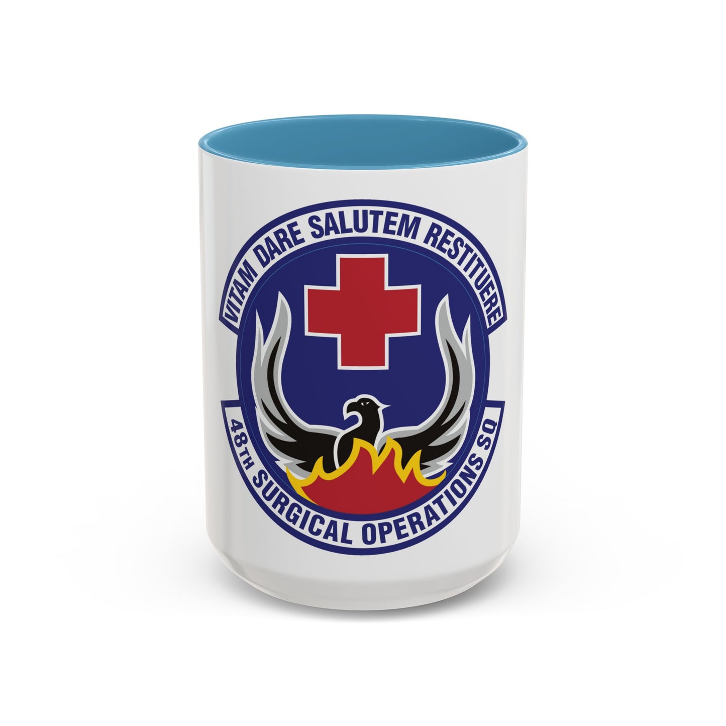 48th Surgical Operations Squadron (U.S. Air Force) Accent Coffee Mug