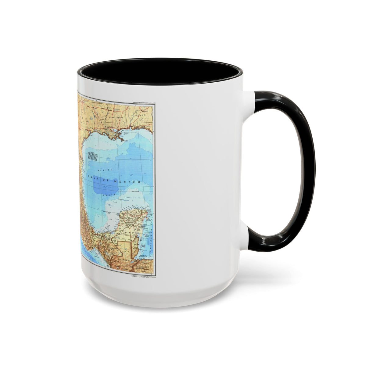 North America - Mexico (1994) (Map) Accent Coffee Mug