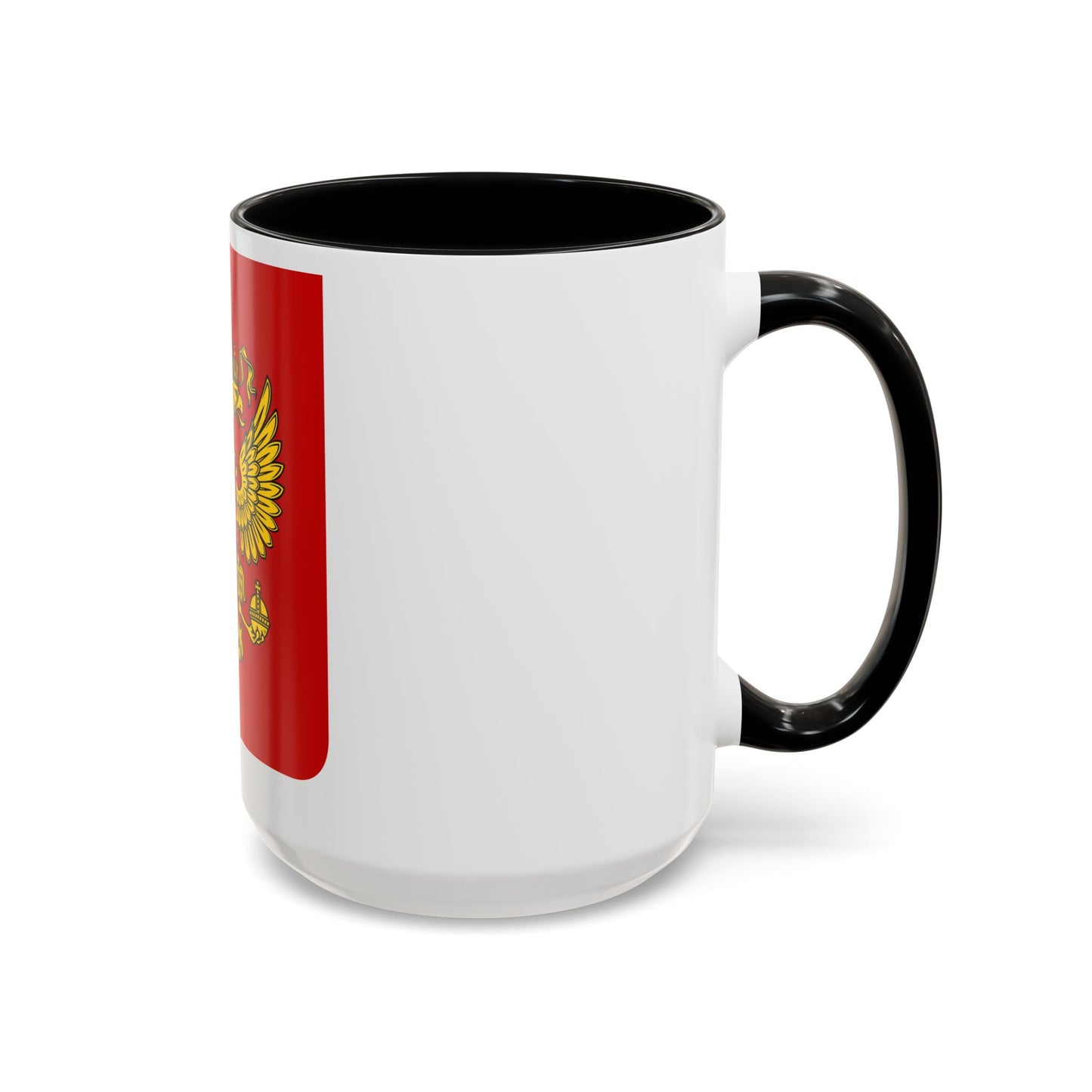 Coat of Arms of the Russian Federation - Accent Coffee Mug