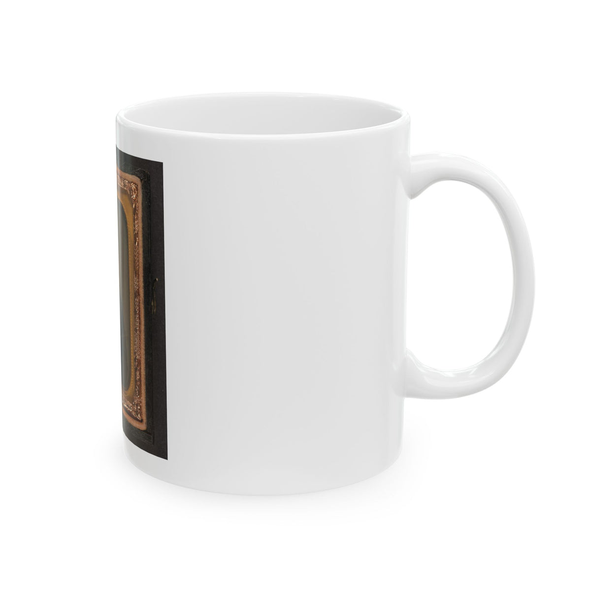 Unidentified Soldier In Confederate Shell Jacket(2) (U.S. Civil War) White Coffee Mug