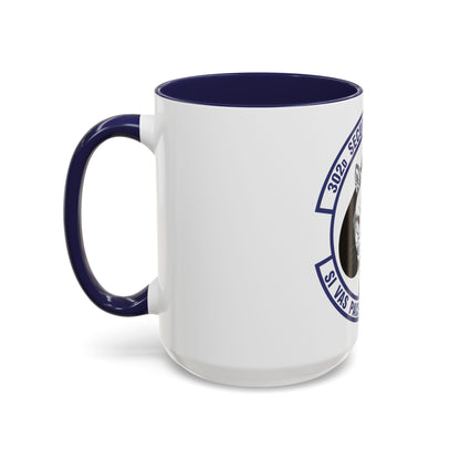 302d Security Forces Squadron (U.S. Air Force) Accent Coffee Mug