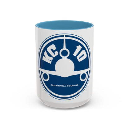 78th ARS with KC 10 blue image (U.S. Air Force) Accent Coffee Mug