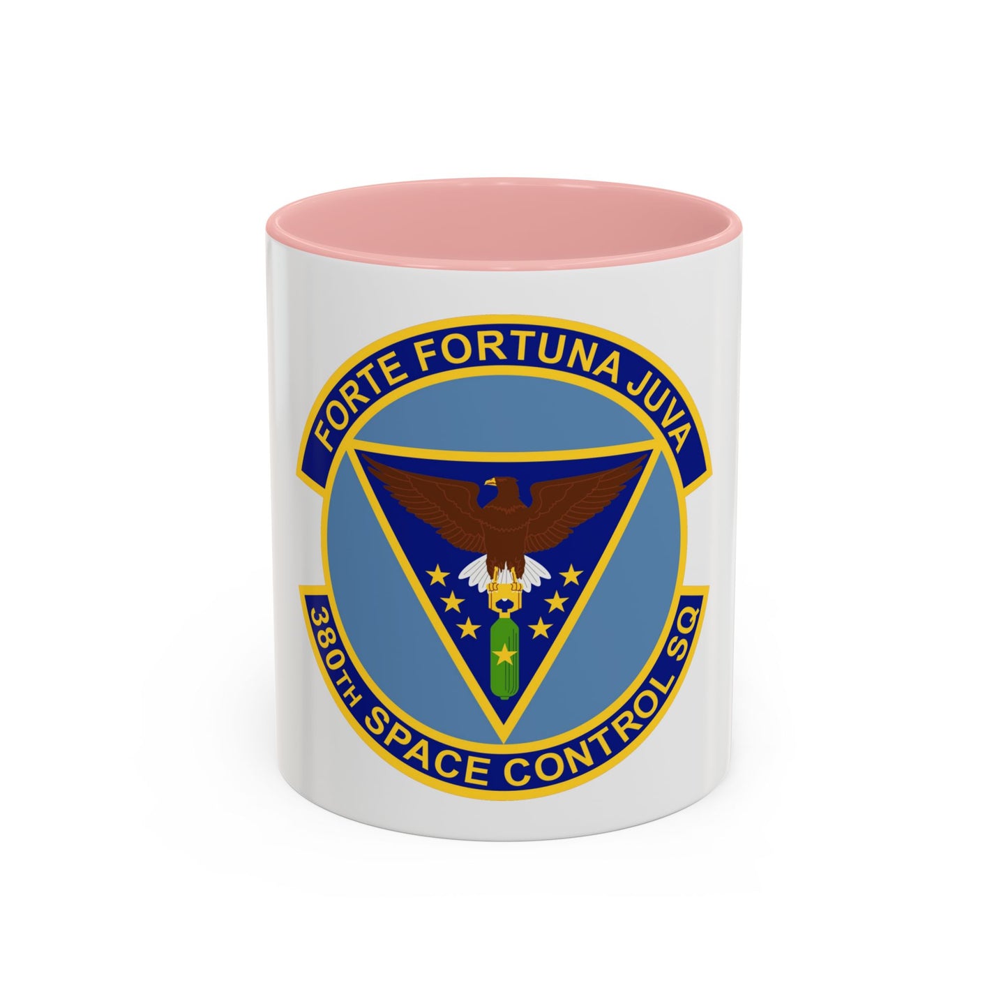 380th Space Control Squadron (U.S. Air Force) Accent Coffee Mug