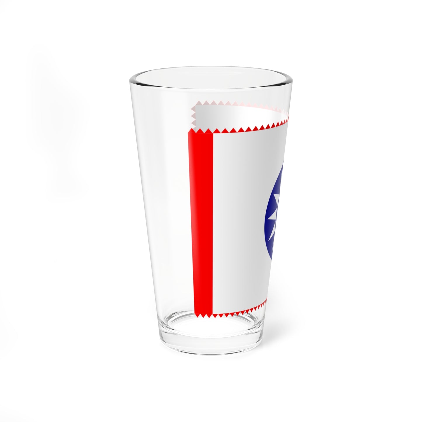 ROC County Guard Flag 1932-1949 (China) Pint Glass 16oz