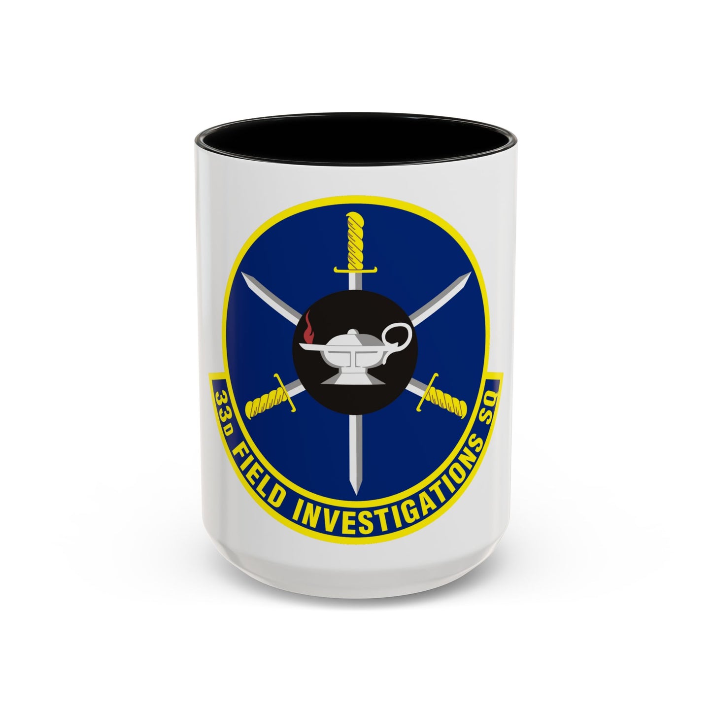 33d Field Investigations Squadron (U.S. Air Force) Accent Coffee Mug