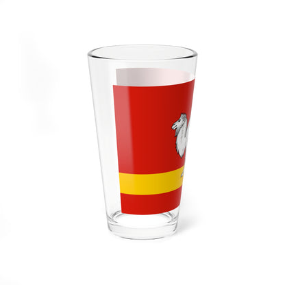 Flag of Chelyabinsk Oblast (Russia) Pint Glass 16oz
