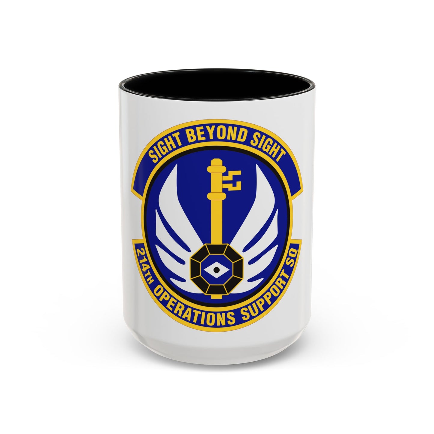 214th Operations Support Squadron (U.S. Air Force) Accent Coffee Mug
