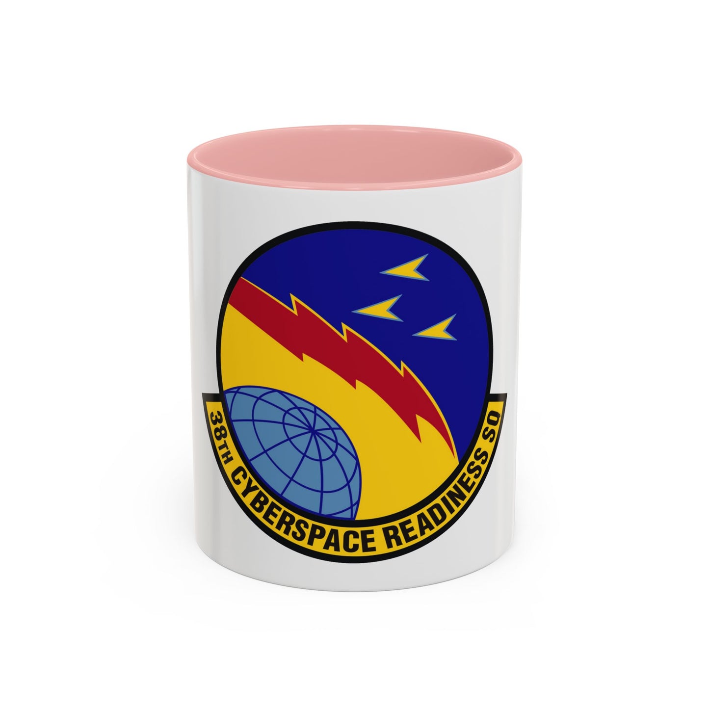 38th Cyberspace Readiness Squadron (U.S. Air Force) Accent Coffee Mug