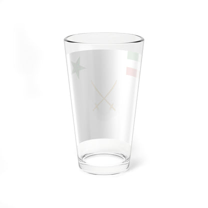 Flag of a Persian Brigade General (Iran) Pint Glass 16oz