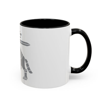 Coat of Arms Ministry of National Defence Lithuania - Accent Coffee Mug