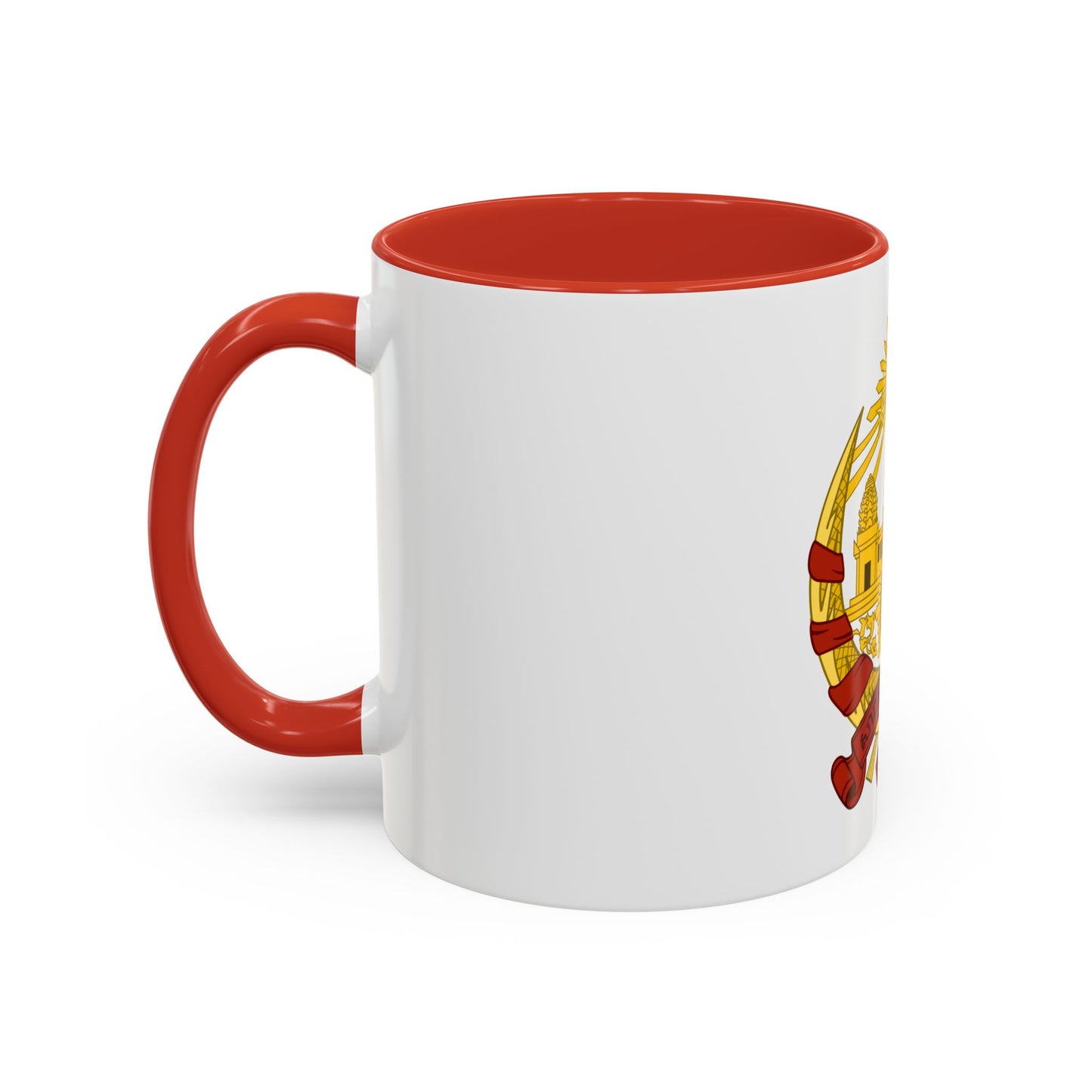 Coat of arms of the Khmer Republic - Accent Coffee Mug